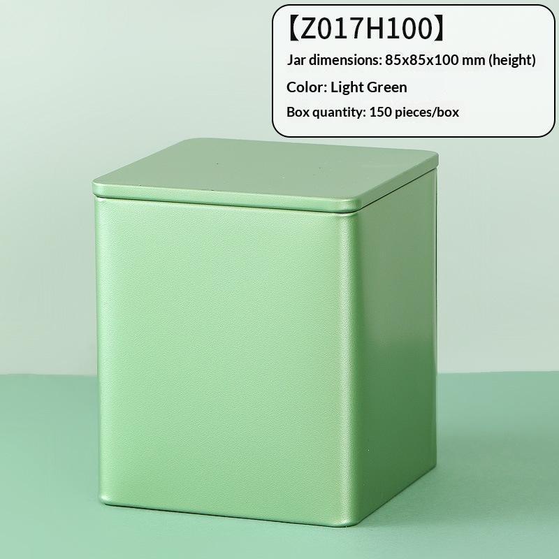 Coffee Bean Tea Leaf Sugar Storage Jar Empty Tea Tinplate Container Condiment,Coffee Bean Pot Containers Desktop Tea Bag Tin