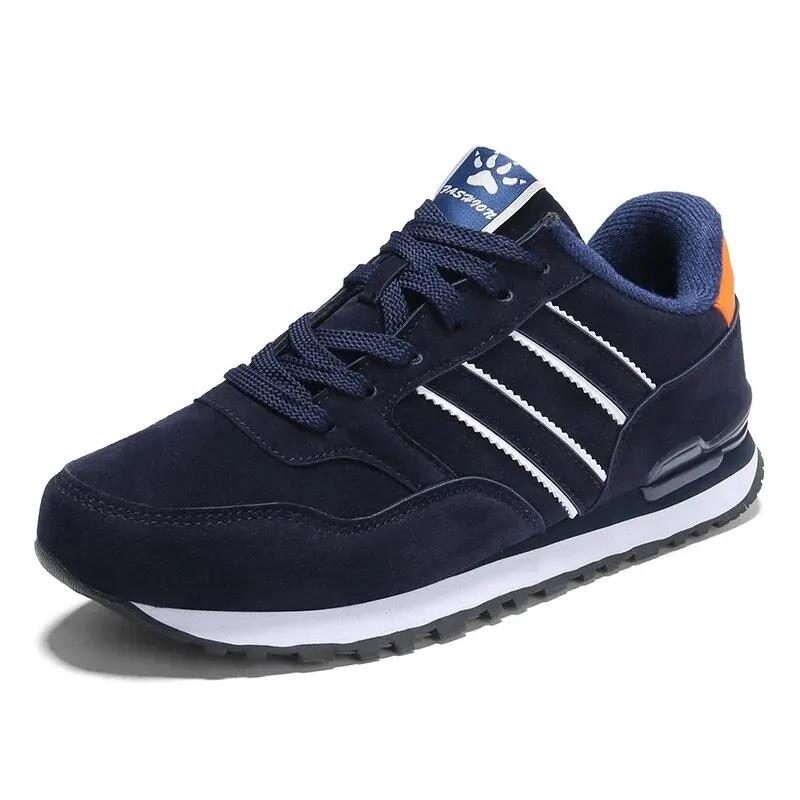 Leather Men Causal Shoes Male Spring Men Casual Light Shoes Sneakers Lac-up Flats Breathable Outdoors Sapato Shoes for Men