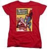 DC Comics Cover No. 105 Womens T Shirt Red Officially Licensed