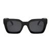 New Square Sunglasses Women Men Brand Designer Fashion Sun Glasses Female Male Vintage Black Shades Clear Travel