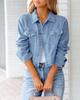 2026 Spring/Summer Women's Long-Sleeve Denim Jacket