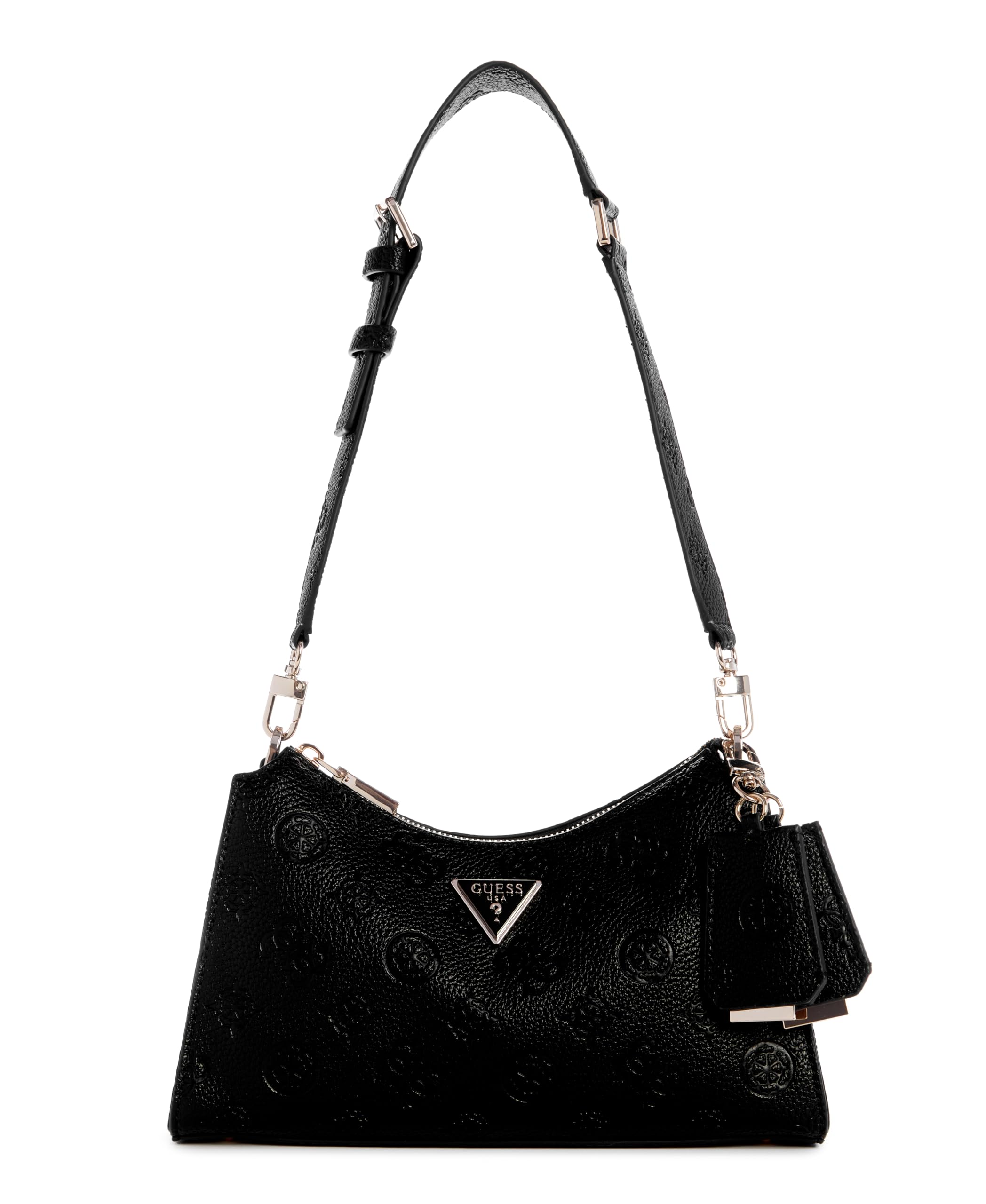 

Shoulder CRESIDIA TOP ZIP SHOULDER BAG BLA [Guess] Women s