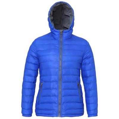 Womens/Ladies Hooded Water & Wind Resistant Padded Jacket