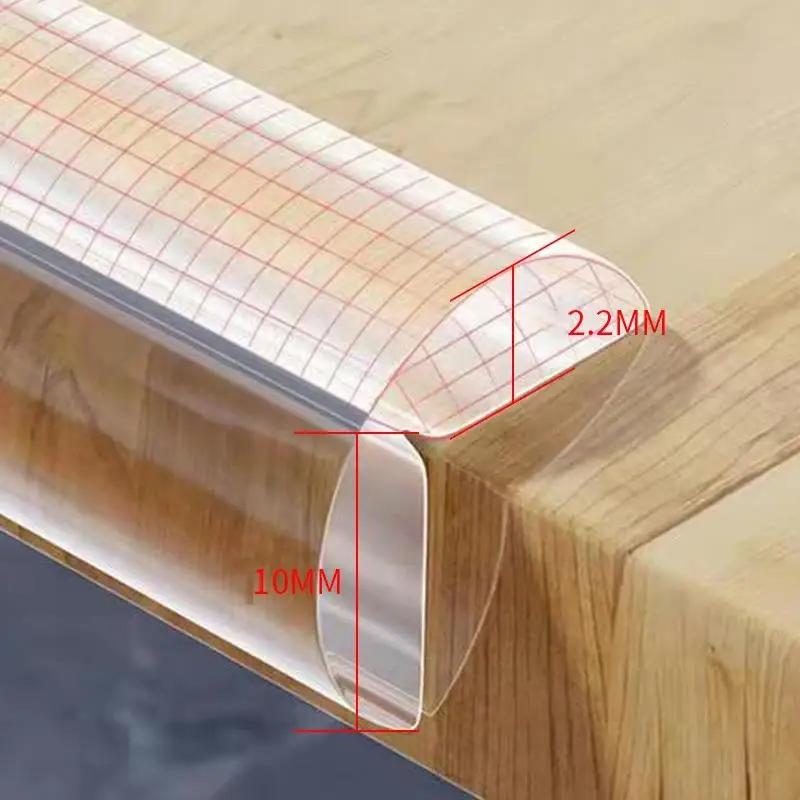 1/3/5M Table Edge Guard Protector Transparent Baby Protection Strip Self Adhesive Kids Collision Proof Soft Bumper Baby Safety