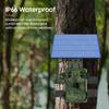 4MP 4G SIM Solar Hunting Trail PIR Motion Detection Large Capacity Battery Outdoor Night Vision Wildlife Camera