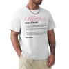 Definition For Mother Tshirt Simple Solid Color Crew Neck Tee