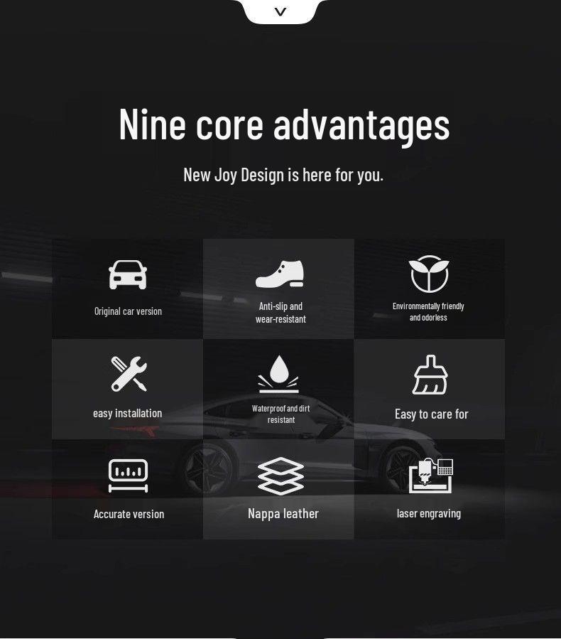 Compatible with 25 Deep Blue S09 Models: Custom Trunk Mat for Interior Modification.