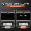 High Temperature Resistant Car Lamp Solar Demon Eye Window Light, Wireless LED Atmosphere Automotive Safety Warning System with Suction Cup