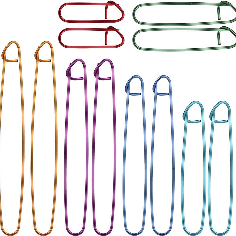 

12pcs Knitting Stitch Holders Versatile Yarn Stitch Marker for Quilting Sewing