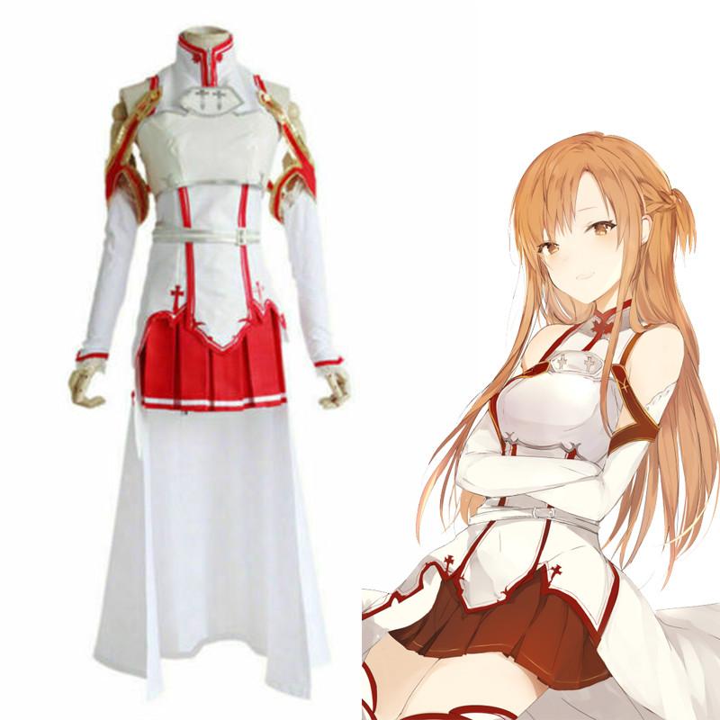 Online Art Sword Sao Alicization Asunayuuki Cosplay Costume Uniform Outfit Dress