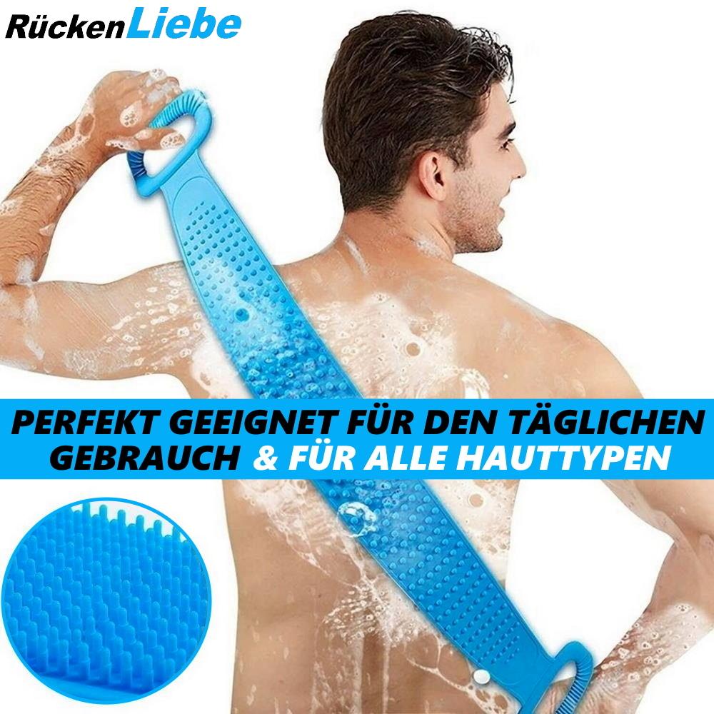 BackLove Back Brush Body Brush Scrubber Massage Silicone Shower Brush 76cm