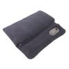 Heated Handwarmer Pouch Rechargeable Fleece Hand Warmer Muff for Abdomen Waist Feet Gray