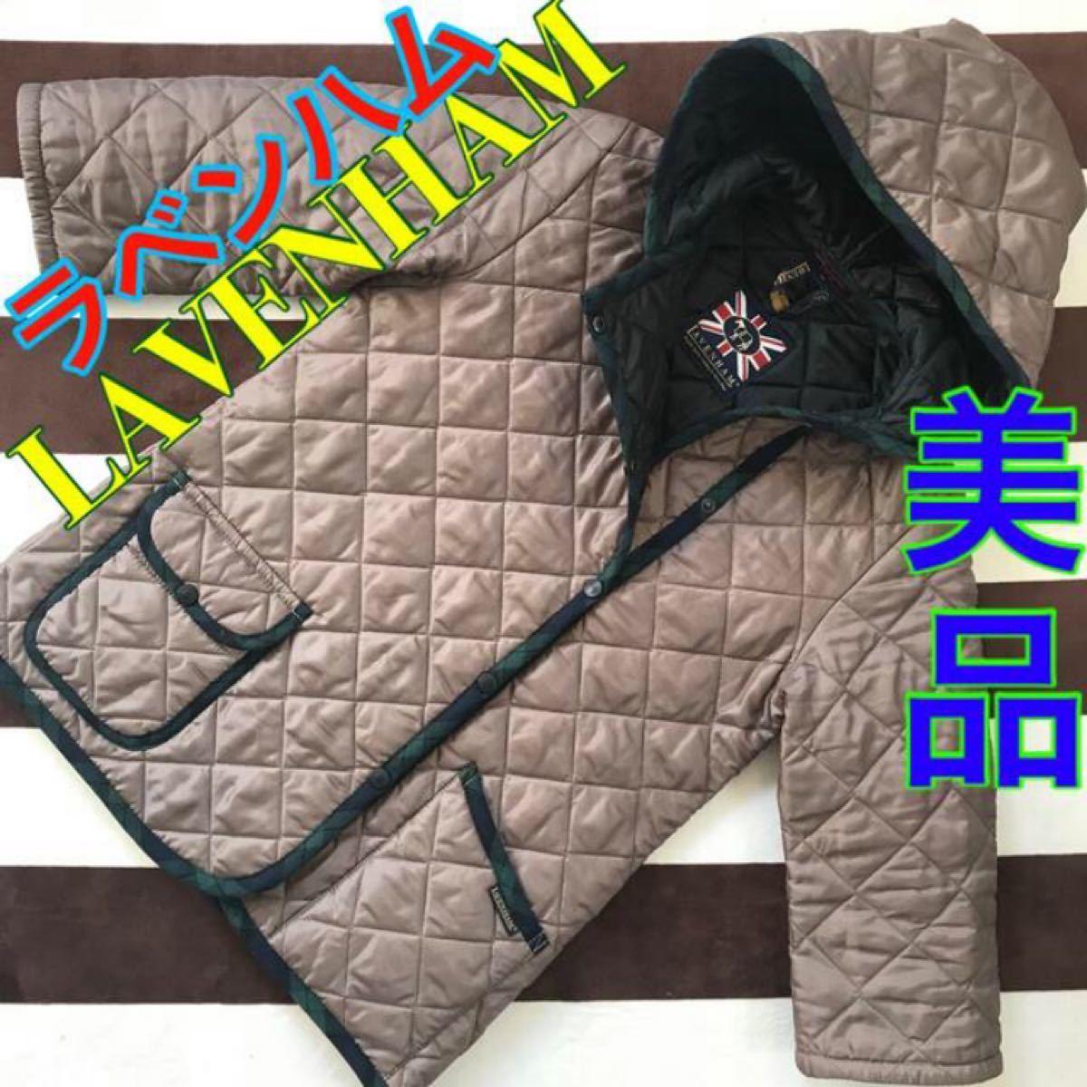 [Good Condition] LAVENHAM Quilted Coat Jacket Earth Music & Ecology Special Order Collaboration