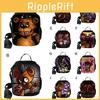 Five Nights At Freddy's Isolierte Lunchtasche mit großem Fassungsvermögen und Netztasche