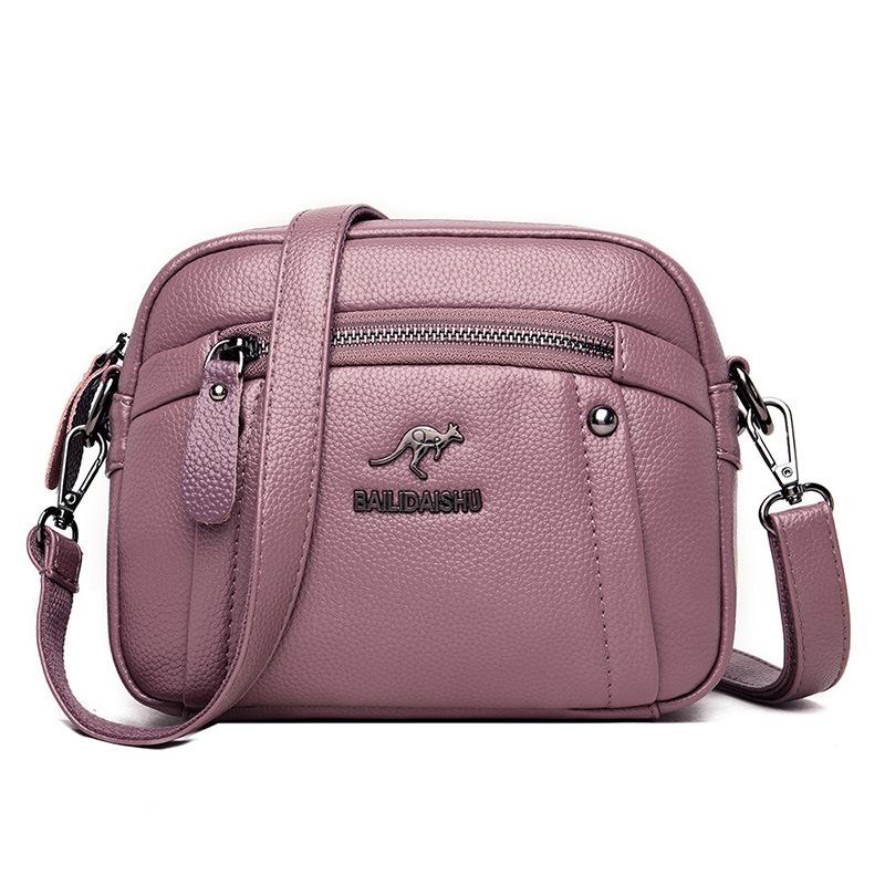 Mini Bag Women's Fashion Multi-layer Single-shoulder Crossbody Bag Large Capacity Casual Women's Bag Mother Bag