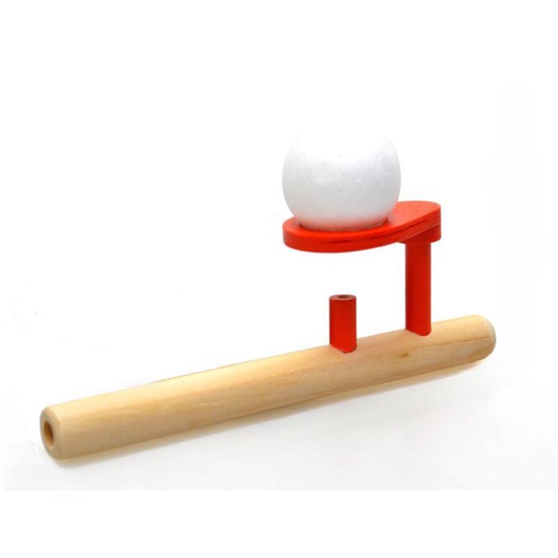 

1 шт. Детская креативная деревянная пипетка-дудка, игра с шариком, детские развивающие игрушки