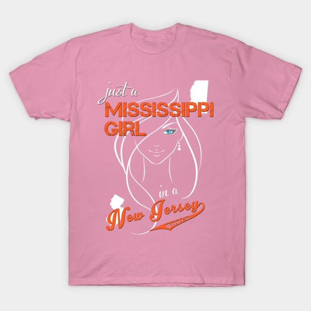 T-Shirt Damen Mississippi Jersey Harajuku Print Kawaii T-Shirt Sommer Kurzarm Damen T-Shirt Top Tee