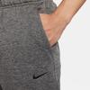 Nike Solid Color Training Casual Elastic Mid Waist Knit Pants Men Bottoms Dark-Grey DQ5406-071