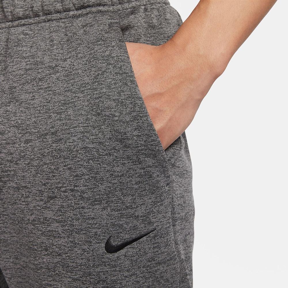Nike Solid Color Training Casual Elastic Mid Waist Knit Pants Men Bottoms Dark-Grey DQ5406-071