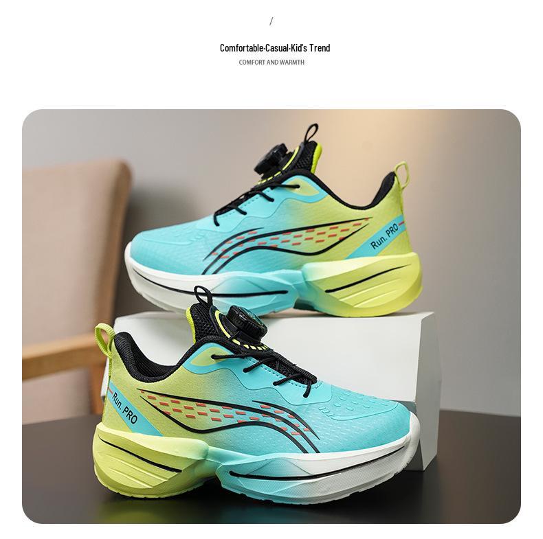Autumn Boys' Non-Slip Soft Sole Running Shoes - Casual Fashion for Middle & Big Kids