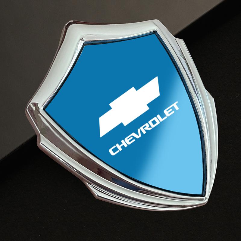

Motorcycle metal 3D sticker motorcycle trunk sticker for Chevrolet Spark Captiva Cruze Tracker Orlando Epica Nubira синій