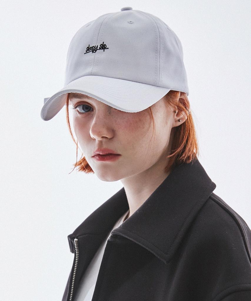 Seullipiseullib [Unisex]#1 Satin White Ball Cap