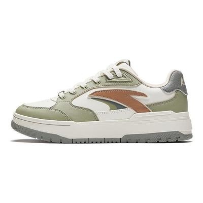 982 Casual Versatile Wear Resistant Non-Slip Low-Top Skate Shoes Women Sneaker Green White 122448068-7