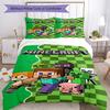 Minecraft Quilt Cover Set Design For Living Room Soft Fabric Perfect Gift For Friends Family