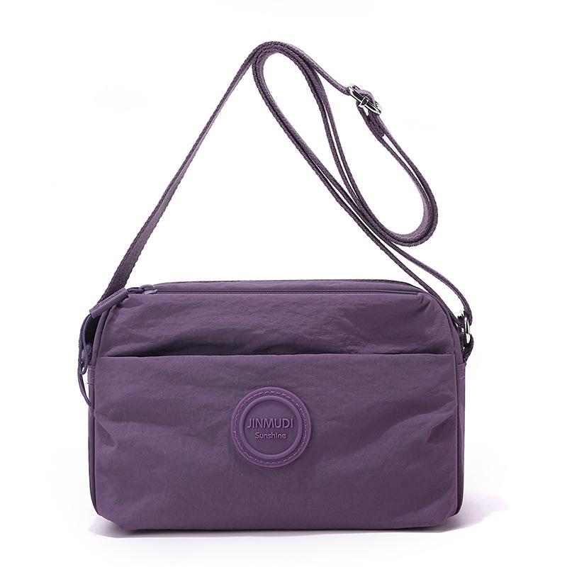 

Многослойная сумка-мессенджер Женская нейлоновая сумка Сумка для матери среднего возраста Сумка через плечо