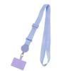 Longue Lanière de Téléphone Bandoulière Sangle de Cou Réglable Large Bandeau en Tissu Corde de Suspension Lanière de Téléphone Anti-Perte