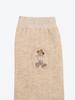 [Schuwer] Embroidered Middle Socks (HPAO5FA202 RE) HPAO5GA202