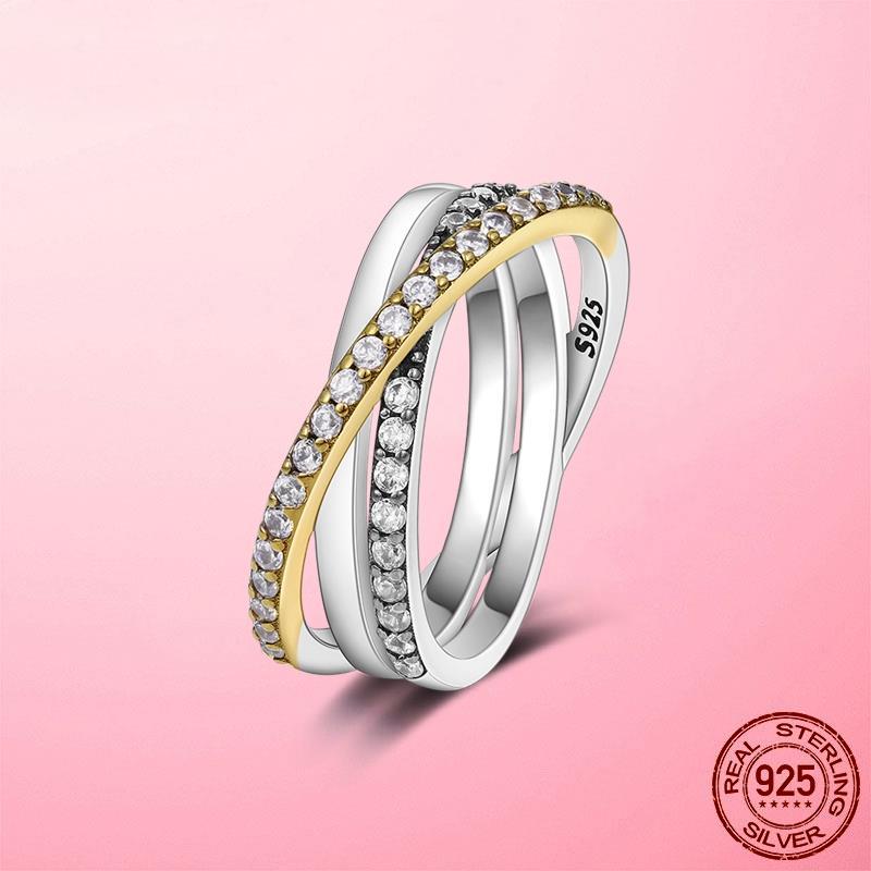 Cocktail Finger Ring copper CZ Zircon Pave Bridal Sets Setting Rings for Women Wedding Engagement Jewellery Anel