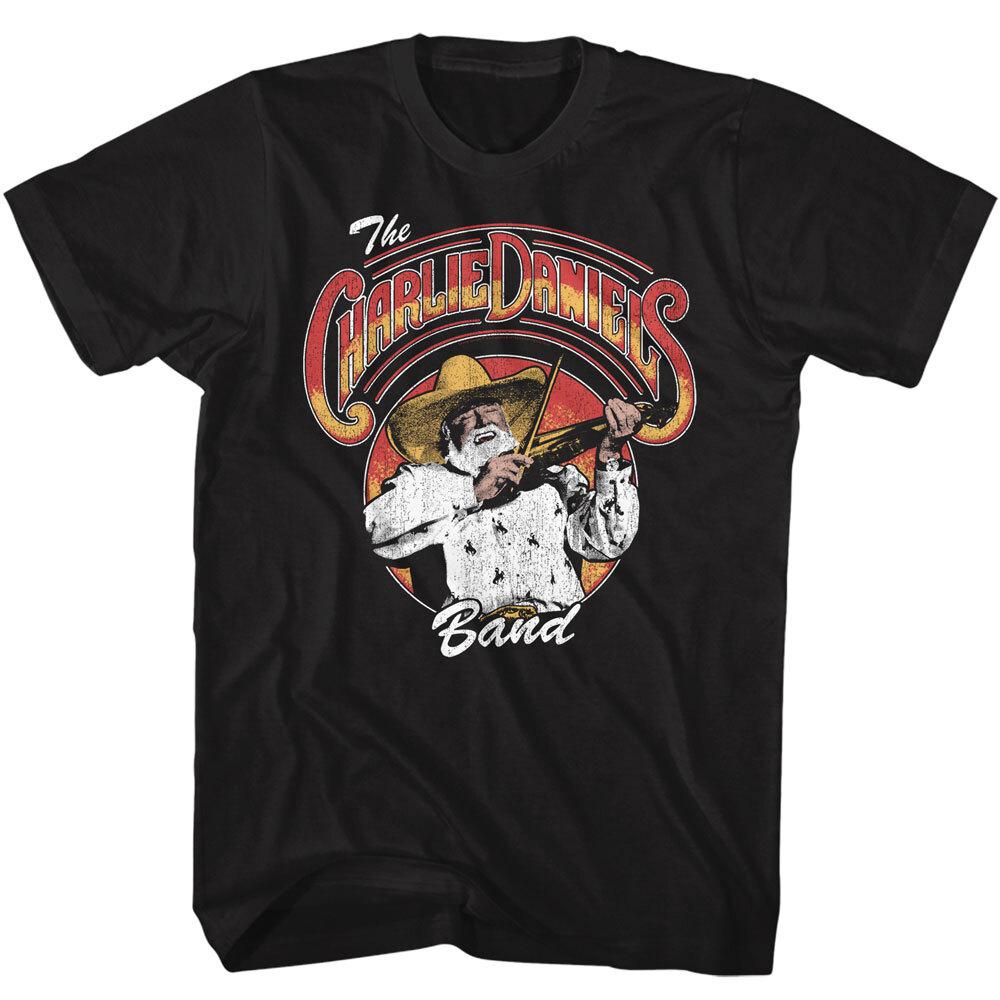 The Charlie Daniels Band Charlie Rocking The Fiddle Men T Shirt Rock Merch S