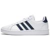 Neo Grand Court Slip Resistant Durable Lightweight Low Top Skate Shoes Women Sneakers Navy-Blue White FZ4262