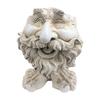 The Face Statue Planter Resin Funny Face Figurine Plant Pot Creative Art Spring Decorations Desktop Organizer  Garden Supplies L