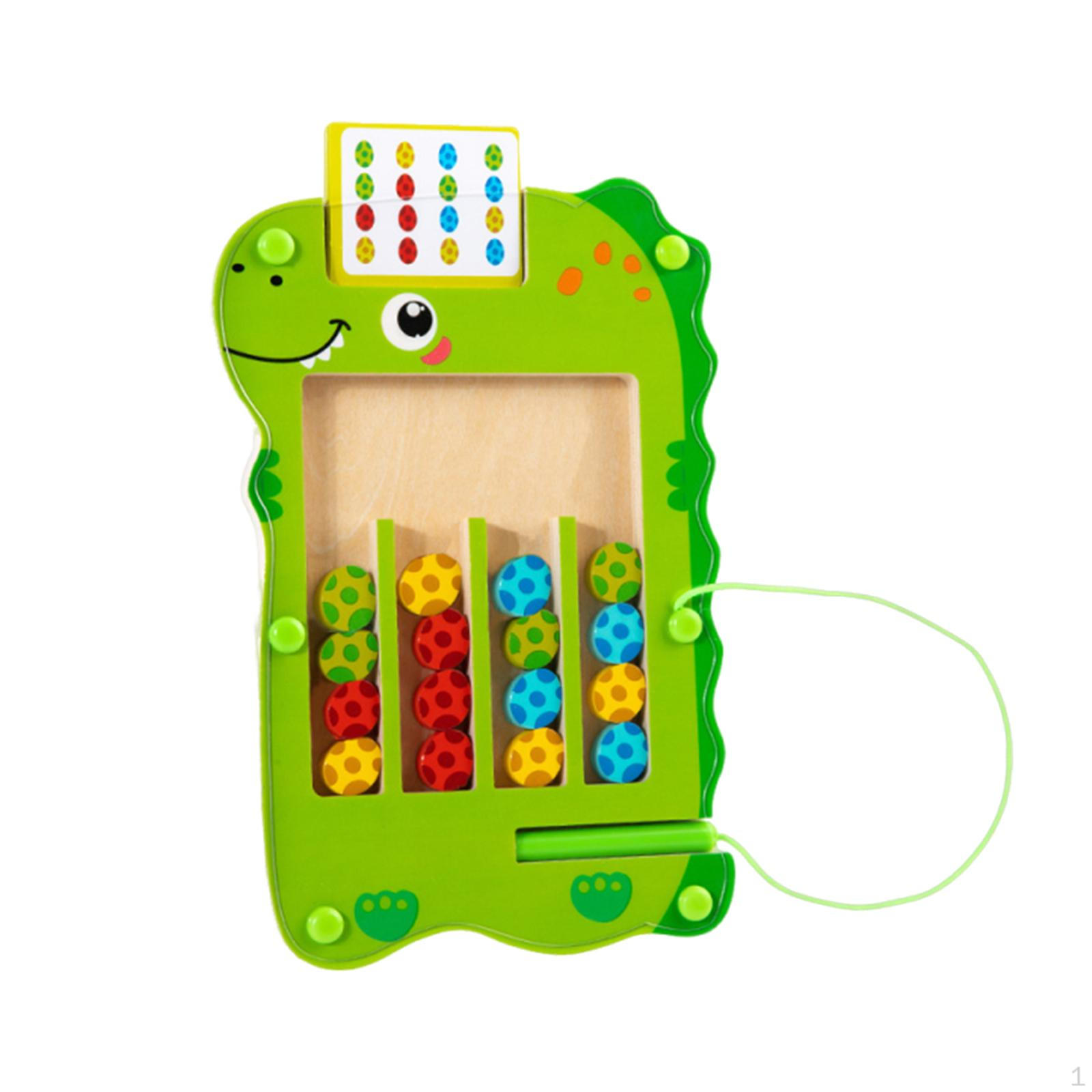 

Магнитная головоломка на соответствие цветов, игрушка-лабиринт для путешествий, для детей