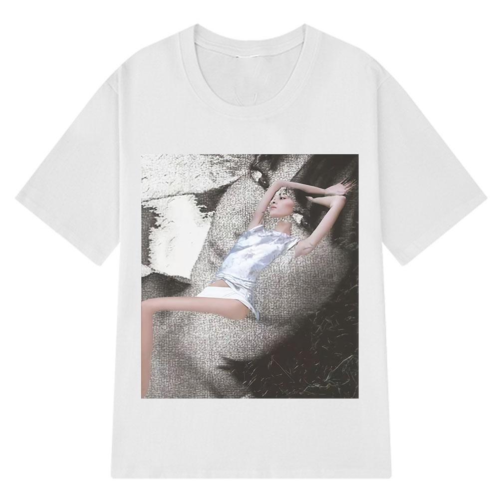 

2025 Новая Базовая Хлопковая Унисекс Футболка Модная Печать Мягкая Дышащая Круглый Вырез Модные Мужские и Женские Футболки Одна Штука 4XL