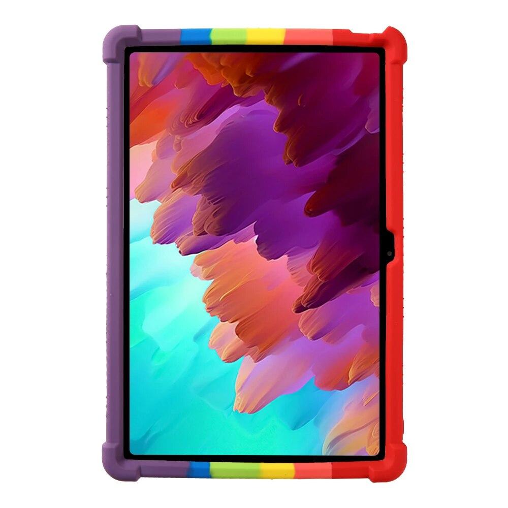 Armor Soft Silicon Cover for Lenovo Tab P12 Xiaoxin Pad Pro 12.7 Inch 2023 TB-371FC TB370FU Qitian K12 12.7 Inch TB240FC Tempere Glass