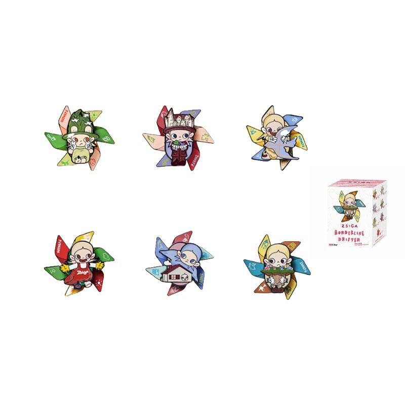 New POP MART Zsiga Along The Way Collection Car Air Freshener Blind Box Products Single Mystery Box/Full Box 6 Pcs PPMT-2502-0032