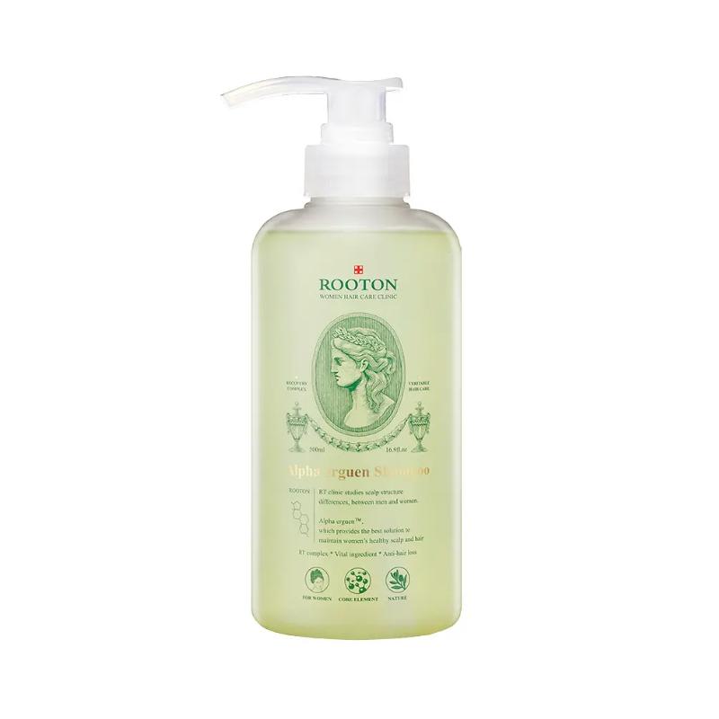Rooton Women Alpha Allergen Hair Loss Care Shampoo Scalp Strengthening 500ml