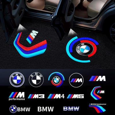 2/4 Piezas LED Coche HD Luz de Bienvenida para Puerta Para E70 F15 E90 E92 E60 E61 E65 F01 F02 F10 F15 F30 F48 M5 G30 G38 X1 X2 X3 X4 X5 X6 M3