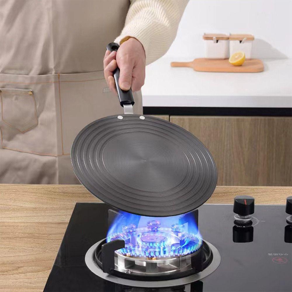 Aluminium Zinc Zinc Alloy Stove Heat Diffuser 24cm/28cm Thawing Tray Sturdy Heat Conduction Plate  Kitchen