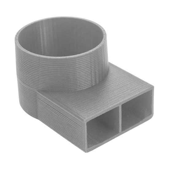 RV Heating Air Diffuser, Caravan Heater Outlet Vent Cover with Airflow Director, 3D Printed Heat Deflector for Camping