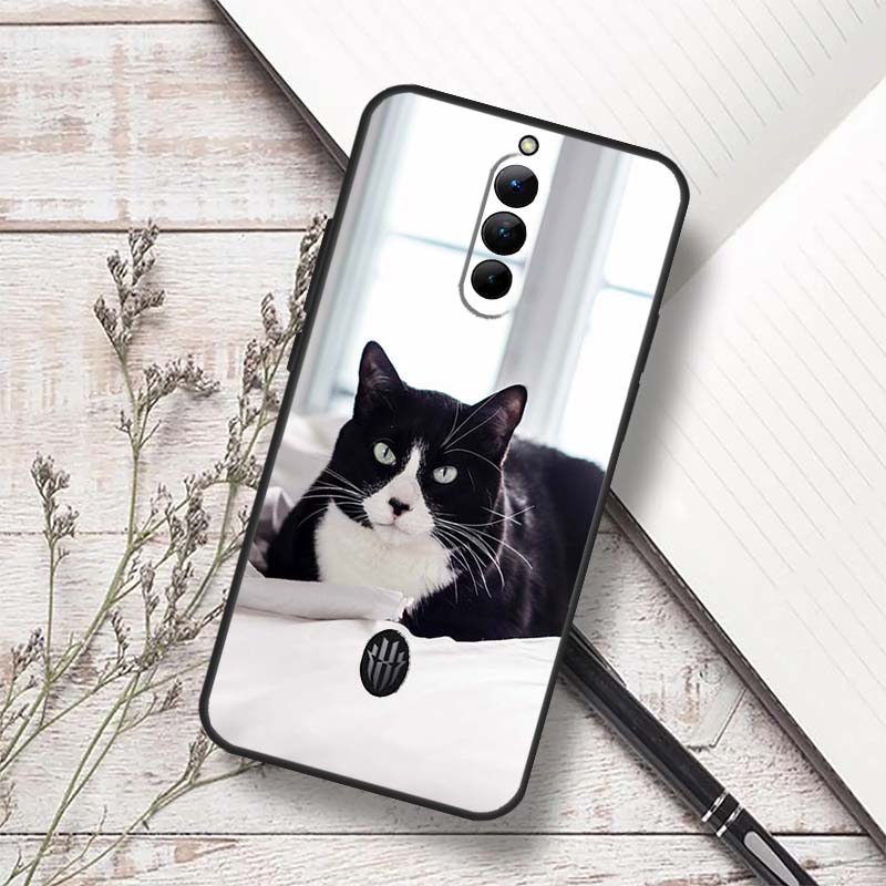 Cute Cat Animal Case For ZTE Nubia Red Magic 11 10 9 8 8S 9S 10S Pro Plus 6 7 6S 7S Pro 5G 6R 10 Air Funda