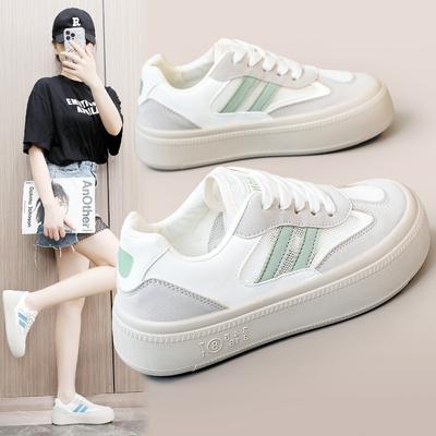 Z887 New  Spring and Summer Breathable Casual Multicolor Sneaker Platform Women's Shoes Increased Round Toe Fashion Korean Style
