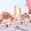 Mini Loaf Pans with Lids and Spoons (100 Pack, Mixed Color, 6.8oz) Rectangular Aluminum Foil Baking Pans