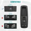 ACROPIX Front Left Driver Side Master Power Window Switch Fit for Chrysler 200 No.68228155AA/68268251AC - Pack of 1 Black