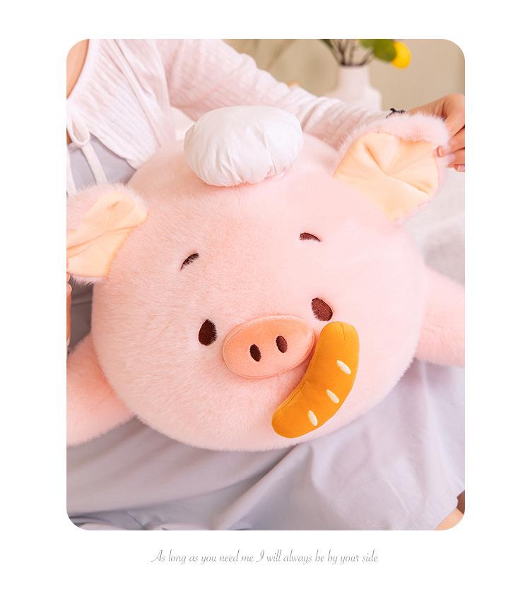 Angel Pig Plush Toy: Cute Sleep Companion Pillow Gift for Girls