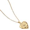 Openable Rose Photo Frame Photo Box Pendant Necklace