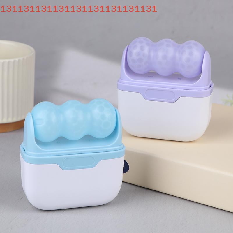 Double Head Ice Roller For Face Eye Puffiness Migraine Pain Relief Minor Injury Facial Cold Therapy Massage Roller Skin Care